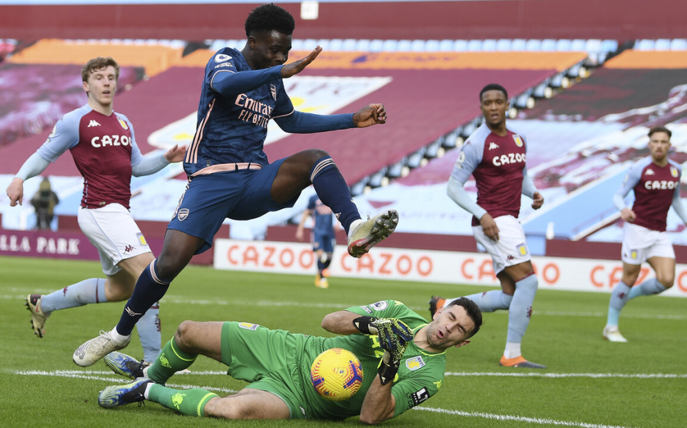  沃特金斯读秒绝平维拉客场惊险战平布莱顿保不败